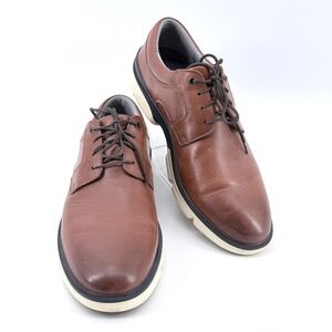 Johnston & Murphy XC4 Oxford Mens 10.5 Brown Excellent Waterproof Smart Degree